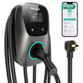 NexCyber Level 2 Smart EV Charger, 48 Amp, 25Ft Cable, NEMA 14-50 Wallbox
