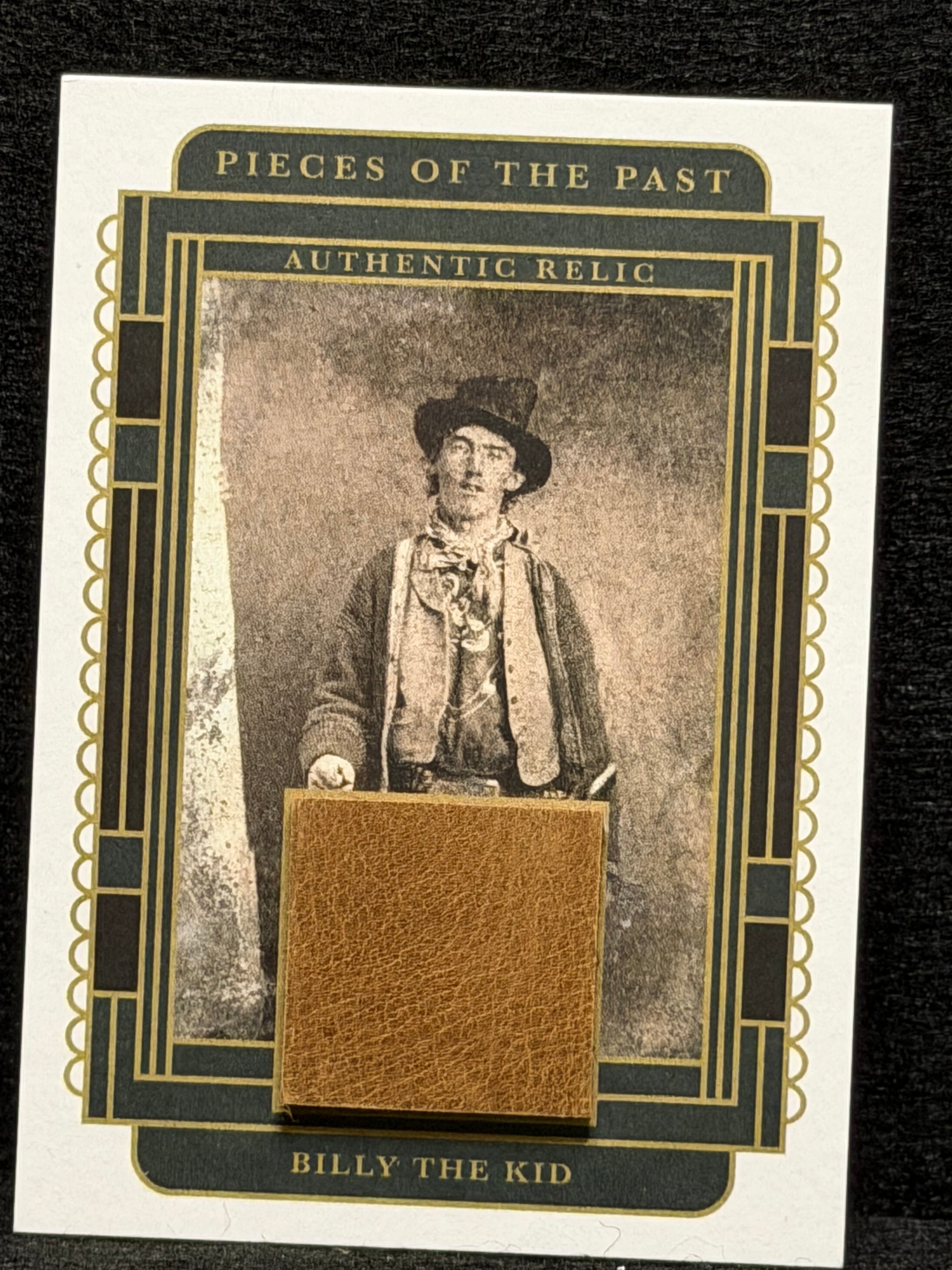 2025 Pieces of The Past 1700's Billy The Kid Authentic Relic Patch W671