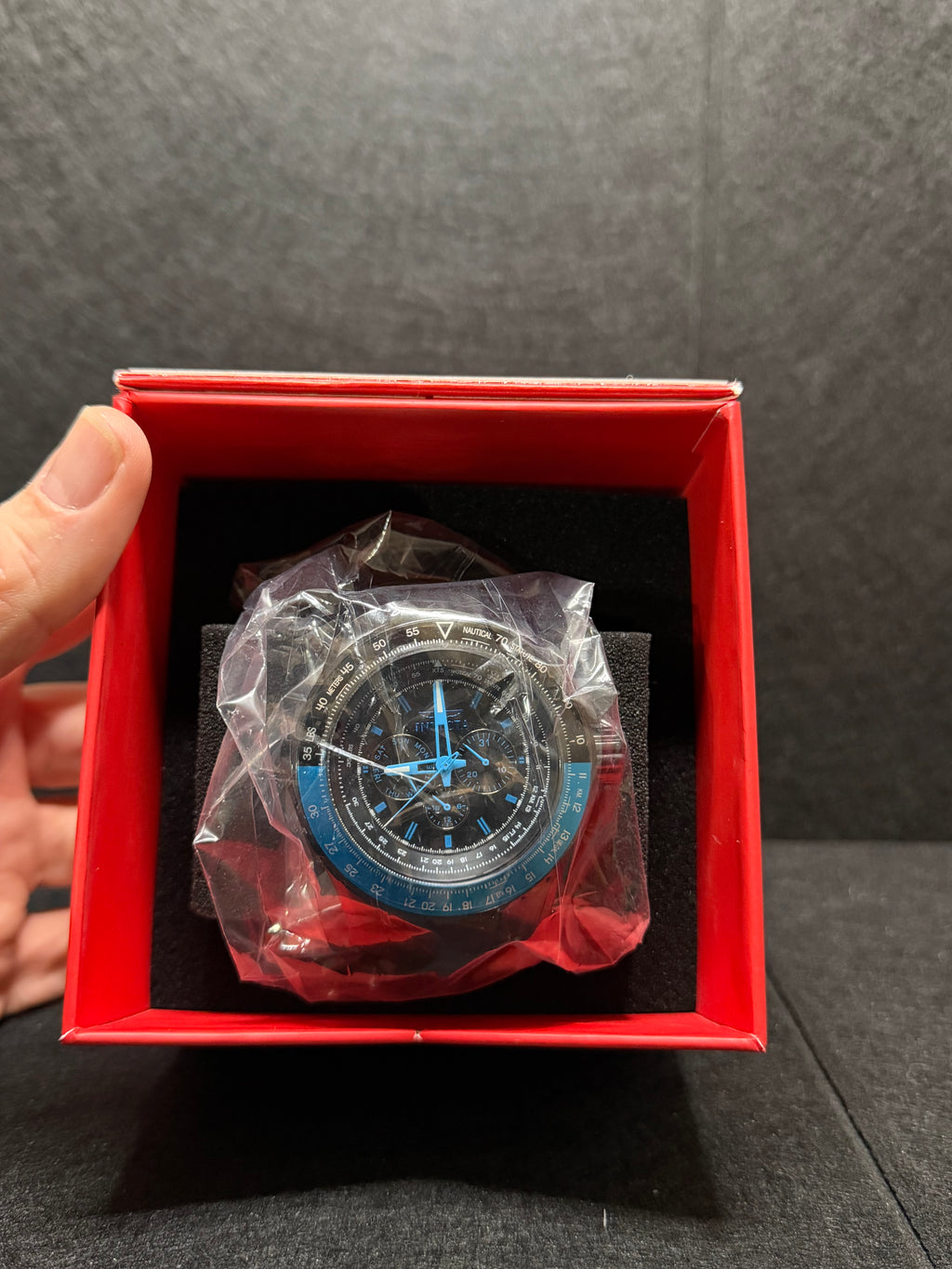 Invicta Aviator Skyshock Men's 50mm Black Dial Quartz Watch