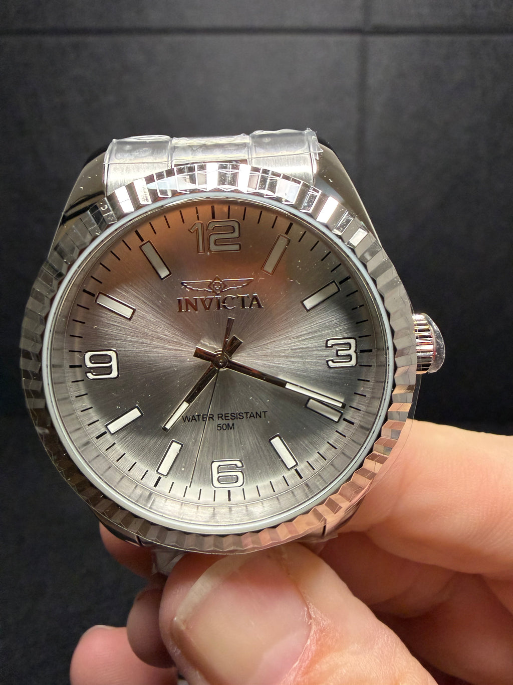 Invicta Specialty Stratford Men's Watch 43mm Silver Dial Stainless Steel