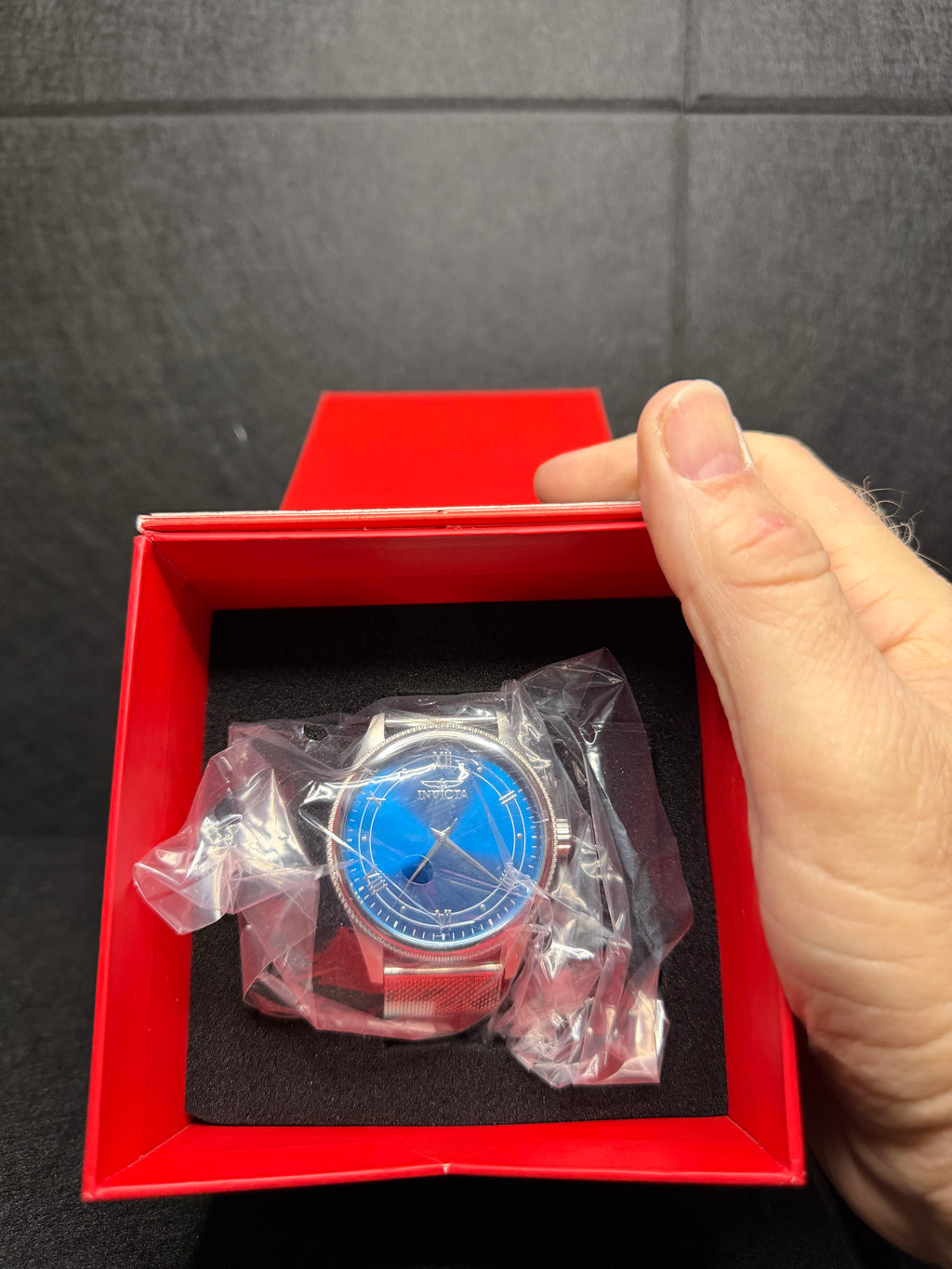 Invicta Men's Watch Celestial Quartz Blue Dial Stainless Steel Bracelet 48478