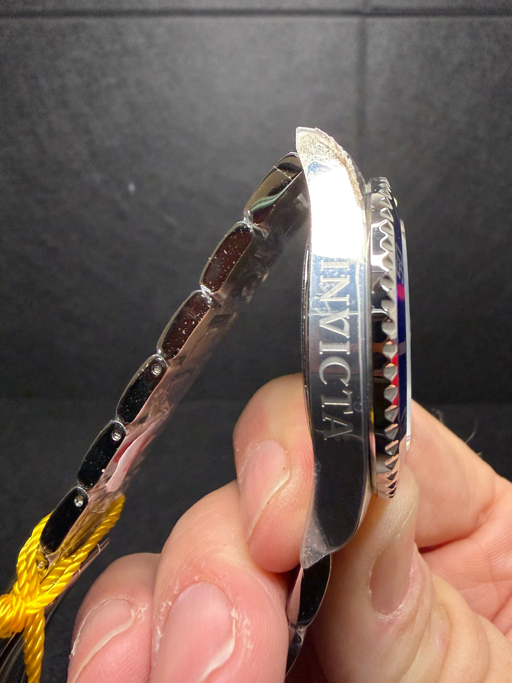 INVICTA PRO DIVER MODEL 26971 SILVER BAND WATCH