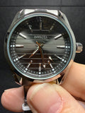 Invicta Men's Celestial Quartz Black Dial Stainless Steel Watch
