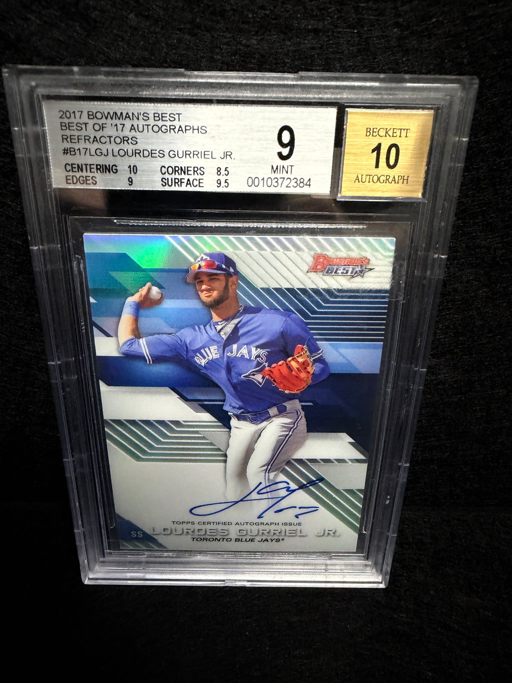 2017 Bowman's Best - Best of 2017 Autographs Lourdes Gurriel Jr. #B17-LGJ...