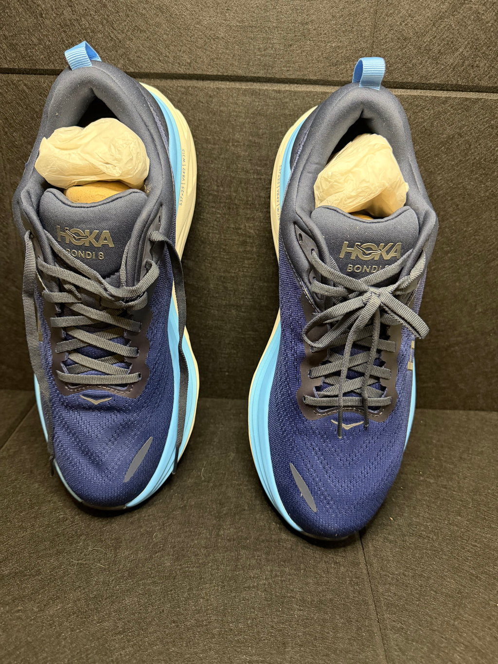 Hoka One One Bondi 8 Running Shoes - Blue / Green(Brand New never worn)