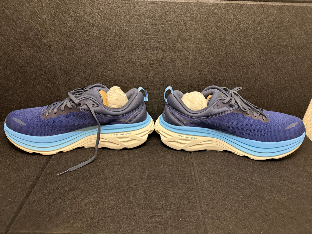 Hoka One One Bondi 8 Running Shoes - Blue / Green(Brand New never worn)