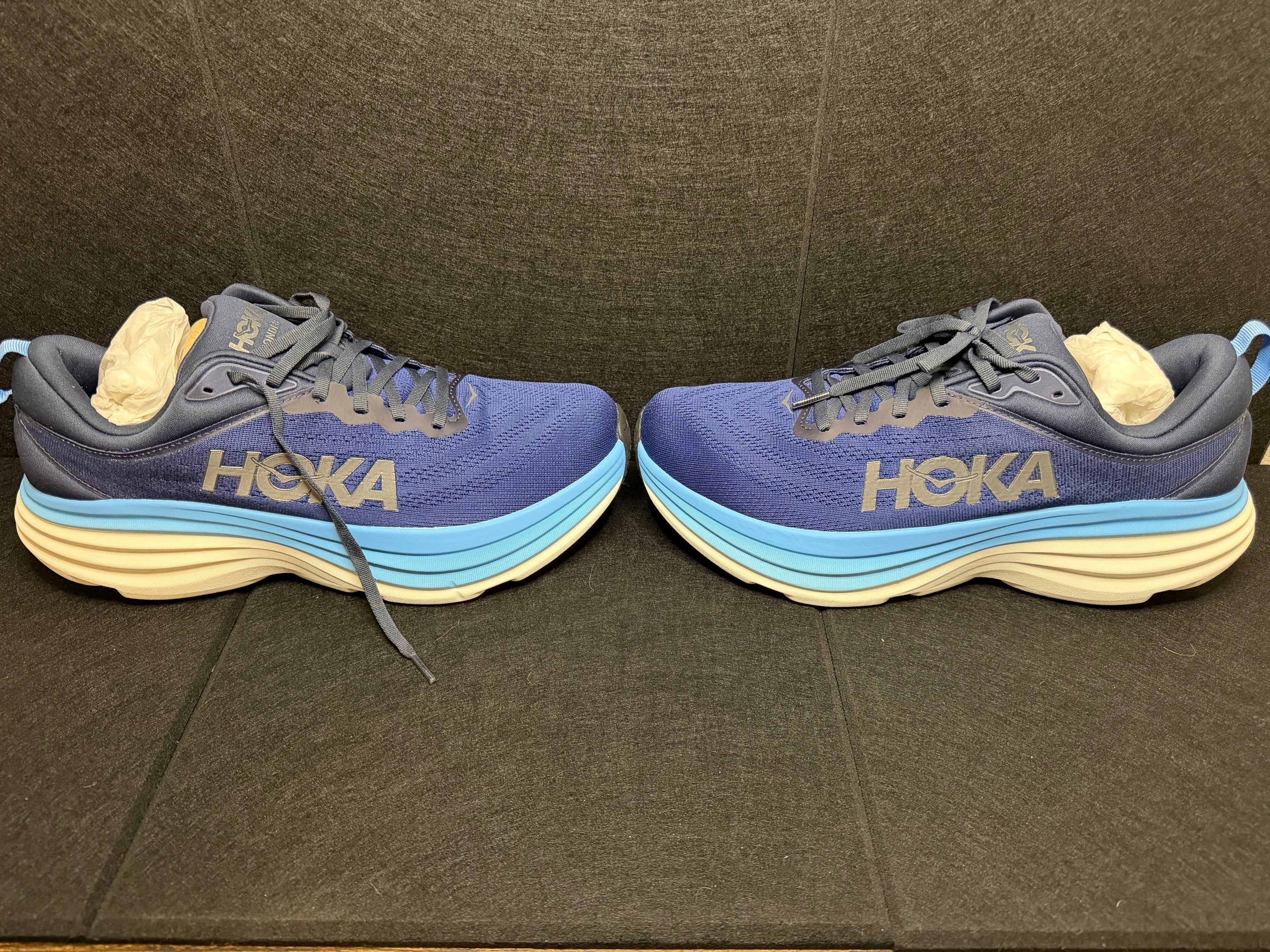 Hoka One One Bondi 8 Running Shoes - Blue / Green(Brand New never worn)