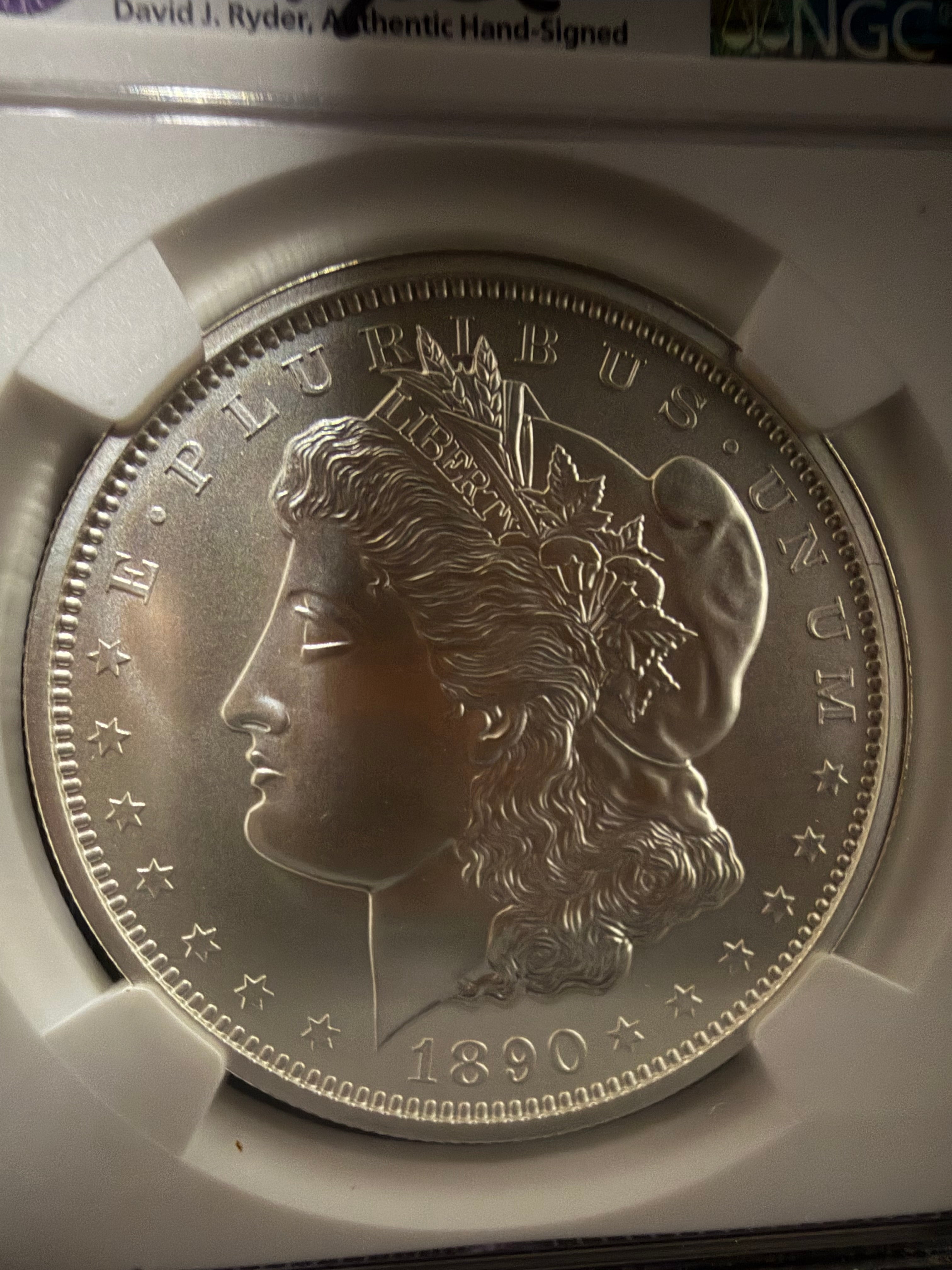 2023 Fiji "1890 CC" 1 Oz Morgan Silver Dollar Early Release NGC MS70