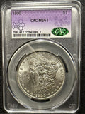 1900 Morgan Silver Dollar CAC MS61 Original Luster Certified Silver $1