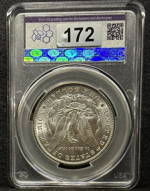 1900 Morgan Silver Dollar CAC MS61 Original Luster Certified Silver $1