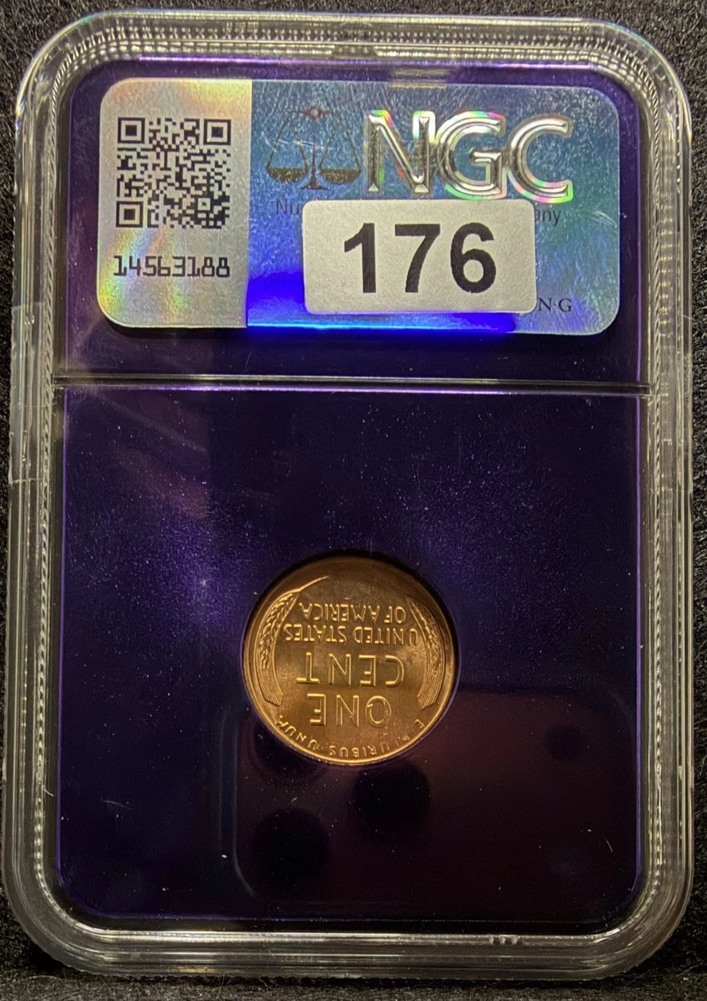 1939-S Lincoln Wheat Cent NGC MS65 RD Red Gem Key Date Certified Penny