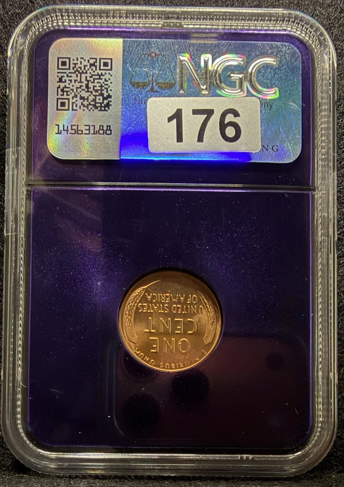 1939-S Lincoln Wheat Cent NGC MS65 RD Red Gem Key Date Certified Penny